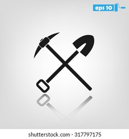 shovel pickax