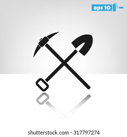 shovel pickax