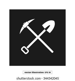 shovel pickax