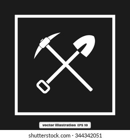 shovel pickax