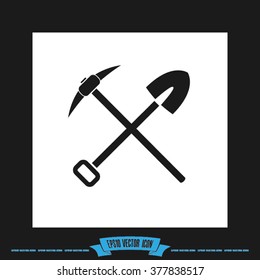 shovel pickax