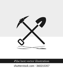 shovel pickaxe
