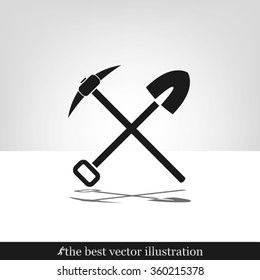 shovel pickaxe