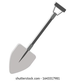 Shovel Simple Illustration Clip Art Vector Stock Vector (Royalty Free ...