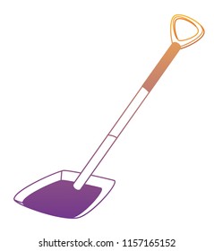 shovel tool icon
