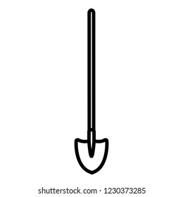 shovel tool icon