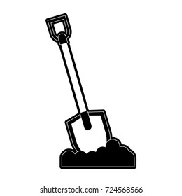 shovel tool icon image 