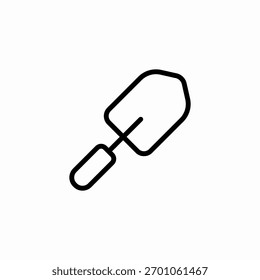 Schaufel Werkzeug Symbol Vektor