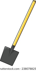 diseño vectorial de palas aislado en blanco