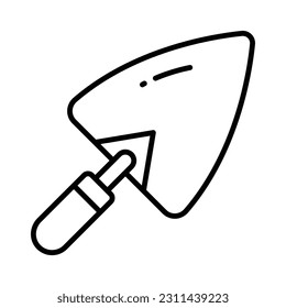 Vektordesign im trendigen Stil aufführen, Symbol von Bauwerkzeugen