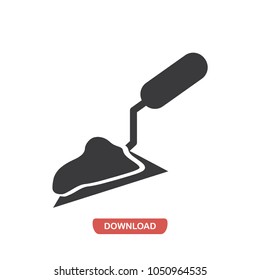 Shovel vector icon 