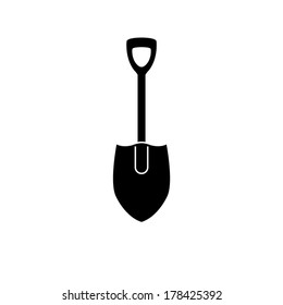 shovel - vector icon