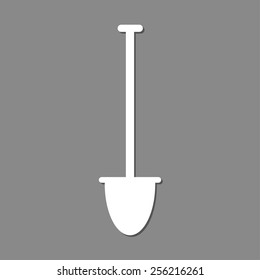 shovel vector icon