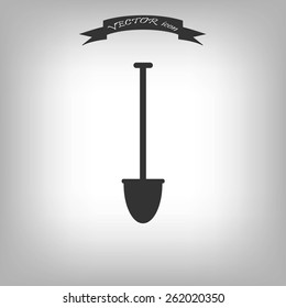 shovel vector icon