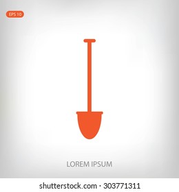 shovel vector icon