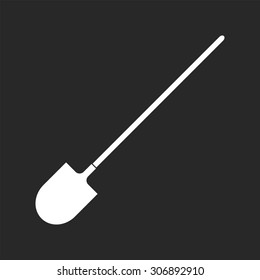 Shovel vector icon