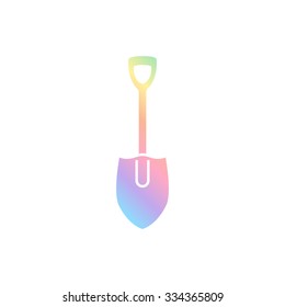shovel -  vector icon