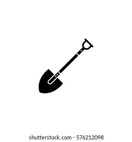 shovel vector icon