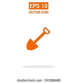 Shovel Vector Icon.