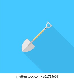 shovel vector icon