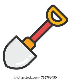 Shovel Vector Icon