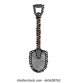 Shovel vector illustration