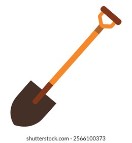 shovel of a vector silhouette(1)