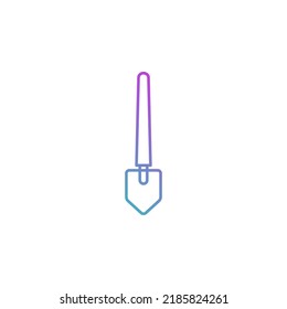 shovel vector for website symbol icon presentation