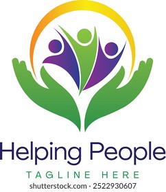 Show compassion and support with a helping hand care logo. Ideal for healthcare services, non-profits, and community organizations, this design symbolizes care, trust, and assistance