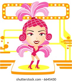 Show Girl - Vector