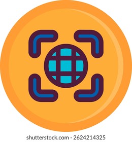 Show grid Line vector Icon Design