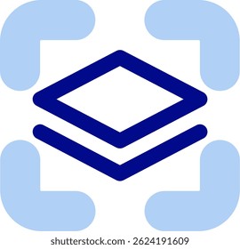 Show layer Line vector Icon Design