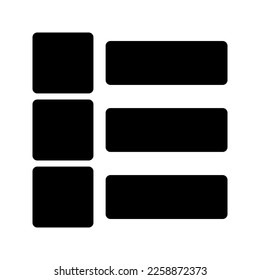 show list icon flat vecktor trendy popular