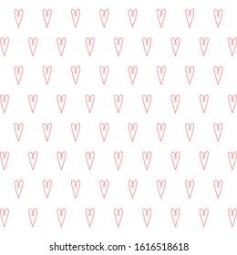 Show the Love with a Seamless Pattern of Hearts