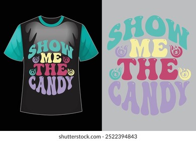 show me the candy retro desgn