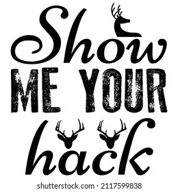 show me your hack T shirt design, vector file.