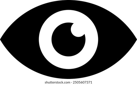 Mostrar icono de Vector de ojo abierto 