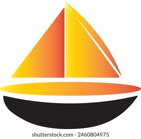 Muestra la muestra del icono del barco