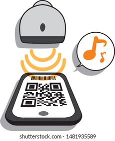 Show QR code for smartphone payment