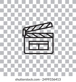 show reel icon , movie icon