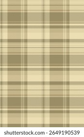 Mostrar tela textil sin costuras, Vector de fondo de patrón estampado. Doodle tartán textura de cuadros en paleta de colores claros y amarillos.