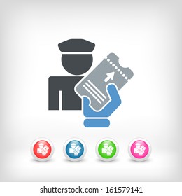 Show a ticket