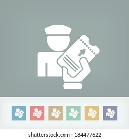 Show a ticket