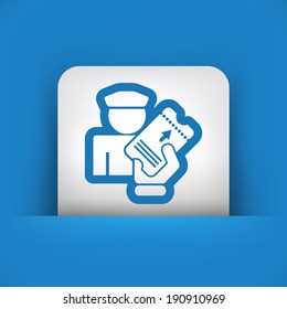 Show a ticket