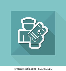 Show a ticket