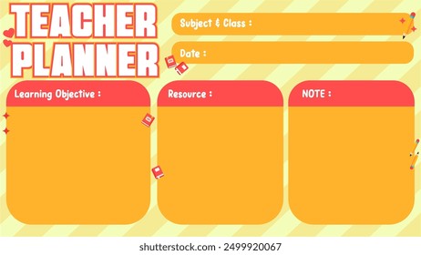 Show a yellow and red sky which symbolizes enthusiasm and creativity in teacher planning. Each color has its own meaning.