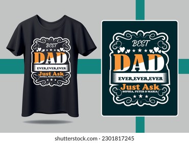 Show your appreciation for dads with this stylish and comfortable Father T-shirt. Crafted from soft, breathable fabric, this shirt features a classic design and a flattering fit. It proudly displays a