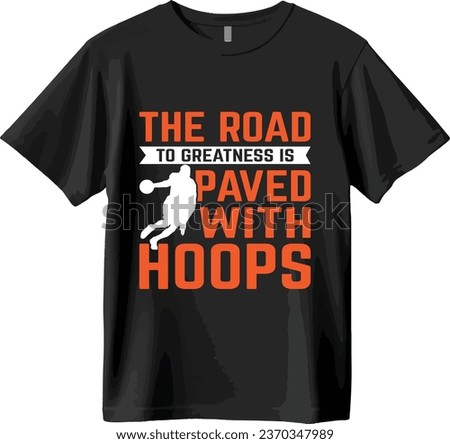 Show your passion for the game with this stylish basketball tee. Slam dunks, three-pointers, and fast breaks – it's all here!