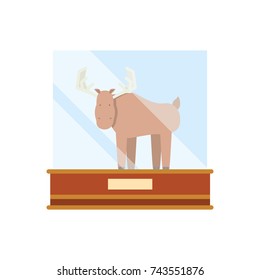 showcase with animal icon