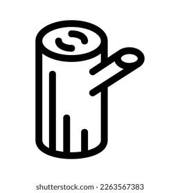 Showcase the beauty and elegance of your design with this stunning Black and White wood Icon. Perfect for graphic designs, logos, mobile apps, posters and more. 
